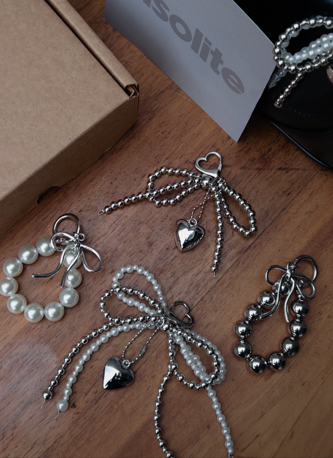 BAG CHARM - PRATA